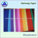 Colored MG gift tissue Paper for wrapping or artifical flowers