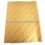 metal gold silver printed tissue paper