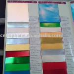 colourfull PET or Aluminum covered paper