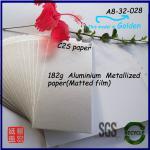 HOT!! Aluminium Metallized paper/Film laminated paper/Card paper