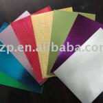 glossy metallized color paper for packing