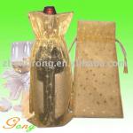 Fashion Organza Wine Bag With nylon