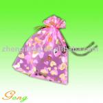 Organza Pouch With Ribbon Drawstring