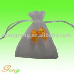 Organza Bag With Flower (10*15cm)