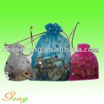 Organza Bag with Sequins