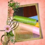 colorful shiny organza fabric roll