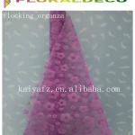 Flocking Organza Roll For Decoration