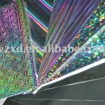 Laser vaccum metallized paper