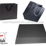 High quality Black Card Paper Bags