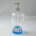 Aqua acrylic dispenser holder,,lotion dispenser