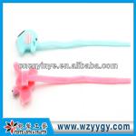 fancy elephant gift soft pvc zip tie for food package