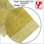High Quality Metallized Embossed Paper