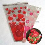 Flower sleeve ,opp flower bag,plastic packing bag with the novel design