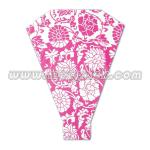special shape disposable flower sleeve for rose/special shape printed flower sleeve