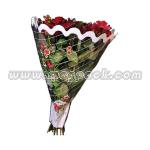 Flower Bouquets Sleeve With BOPP For Rose Bag/ custom plastic opp transparent flower sleeve for promotion