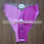 Custom Elegant Printed Plastic Flower Sleeve/pp bag plastic printing flower sleeve