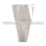 Plastic Clear Perforated Floral Wrapping Sleeve