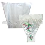 V Shape Clear Flower Sleeve for Flower Package