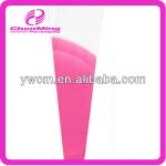 China yiwu printed color plastic single rose flower sleeve
