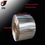 Metalized plastic film roll