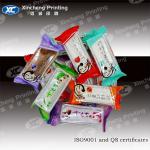 Plastic candy wrappers