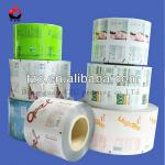 Plastic packaging roll film for sachet shampoo