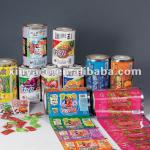 Roll film for packing foods