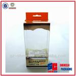 High quality custom logo printing clear plastic box,plastic packaging box