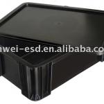 anti-static esd plastic container ESD Box conductive plastic container