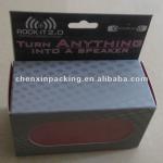 matt lamination paper box with PVC window