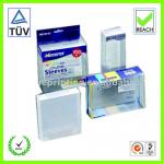 folding plastic clear boxes and packaging for accessories