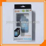 Smart phone case packaging plastic box,pvc box