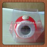 GH2 custom clear plastic packakgng box with insert