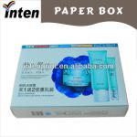 cosmetic packing print paper box with full printing
