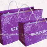 clothes paper packaging bags/clothing paper shopping bag