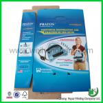Fashion two tuck end corrugated packaging box includes logo