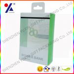 Crease Plastic packaging box with printing for power bank