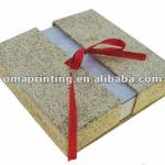 paper gift box with ribbon