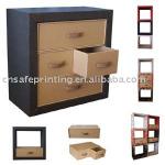 Custom production Various corrugated board paper clothes cabinet