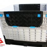 large plastic foldable crates for transportation