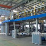 the over bridge convey corrugated production line equipment