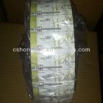 Tubular Colorful PVC PRINTED FILM in roll for bottles, boxes