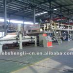 the over bridge convey corrugated production line machinery