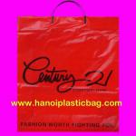 RIGID HANDLE PLASTIC BAG WITH HIGH QUALITY