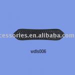 plastic pull handle for box/soft handle/black rubber handle