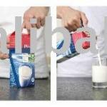 Milk carton handle