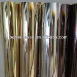 metallic Gold full transfer film for PU base, PU/PVC leather