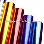 Shiny colors hot stamping foils for fabric and garment washing resisit