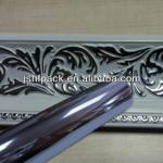 silver Hot Stamping Foils for plastic and wooden picture frame strong adhesition