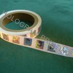 Holographic hot stamping foil film